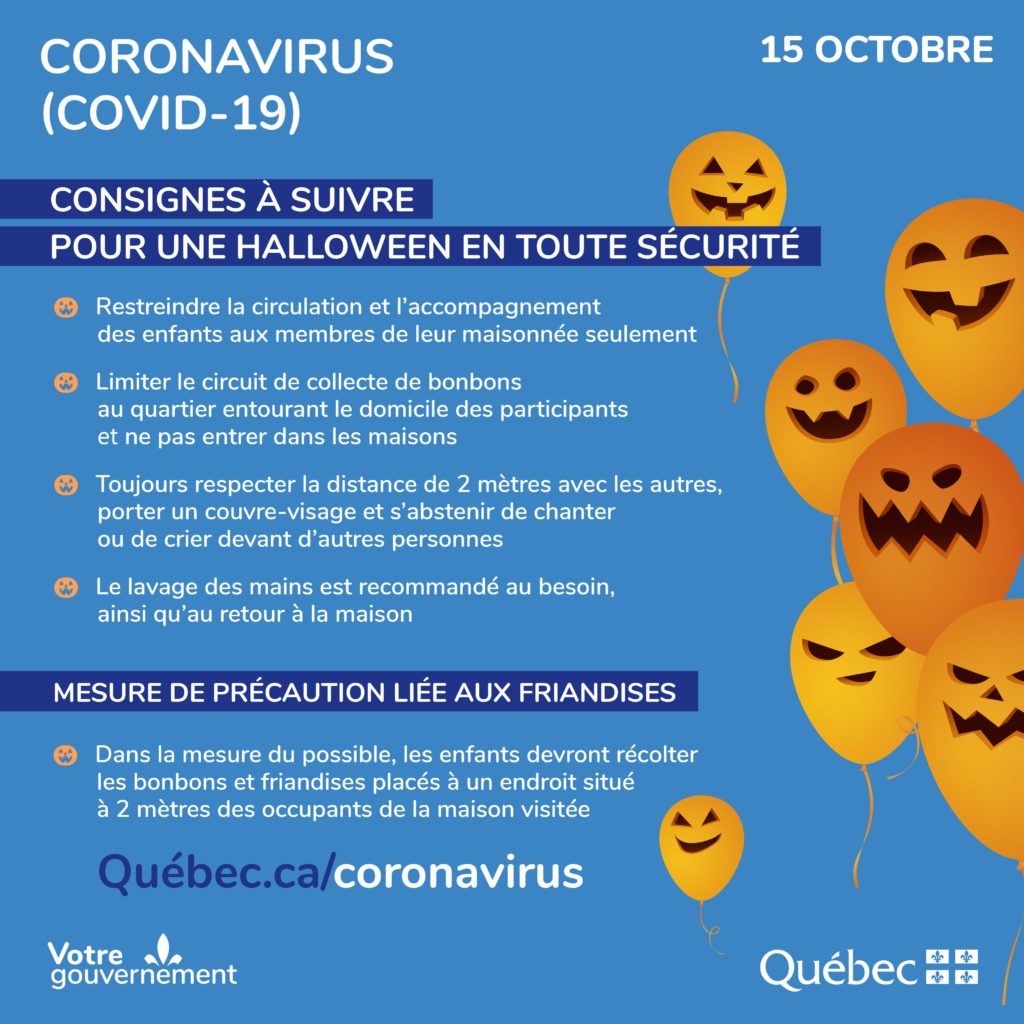 Conseils Covid Halloween